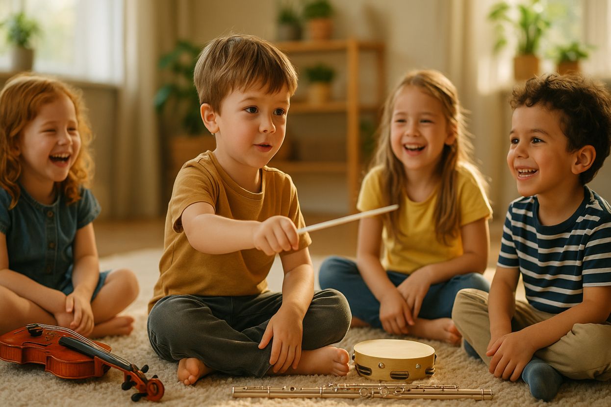 Initier les enfants à la musique classique avec des activités ludiques
