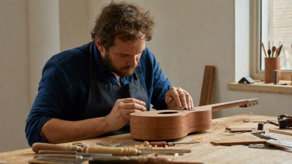 Portrait d’un luthier : fabriquer la musique, du bois à l’instrument