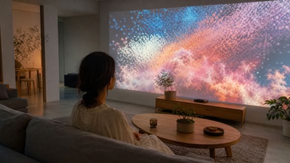 L’art immersif à domicile : comment la technologie transforme nos salons