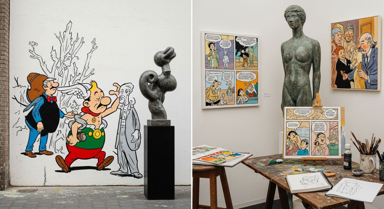 L’influence de la bande dessinée francophone sur la création contemporaine