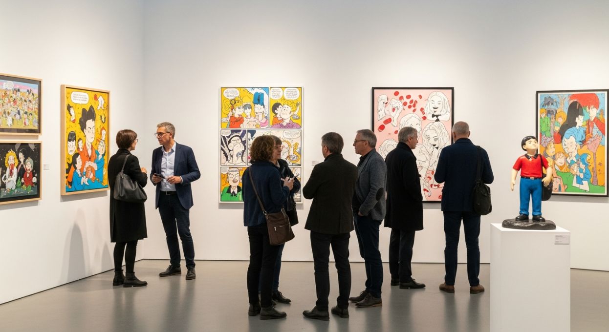 Le renouveau de la bande dessinée sur la scène artistique