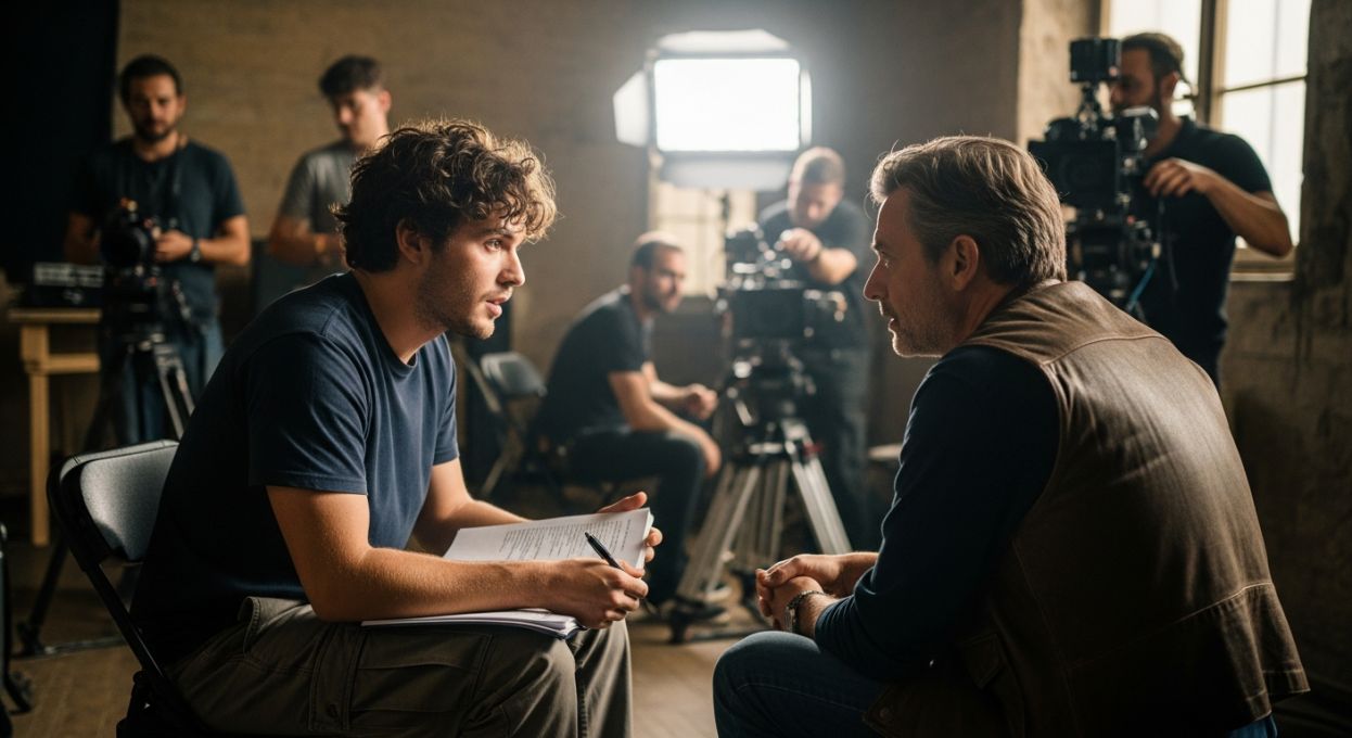 Face à face avec un jeune réalisateur : premiers pas au cinéma