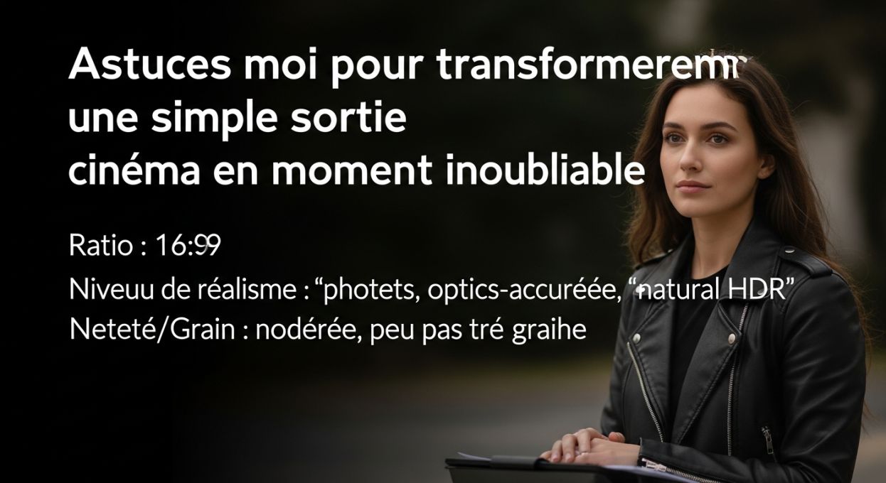 Astuces pour transformer une simple sortie cinéma en moment inoubliable