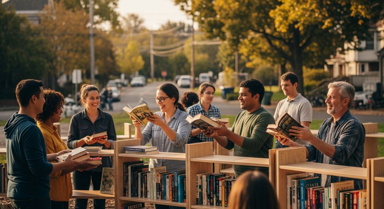 Lecture collaborative : construire une bibliothèque partagée dans son quartier