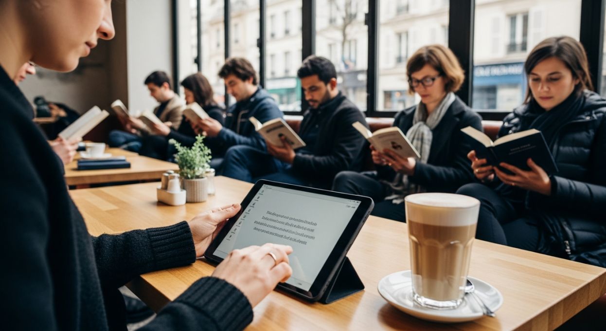 Les nouvelles tendances de lecture numérique en France