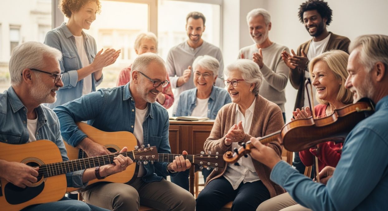 Les bienfaits des échanges intergénérationnels autour de la musique