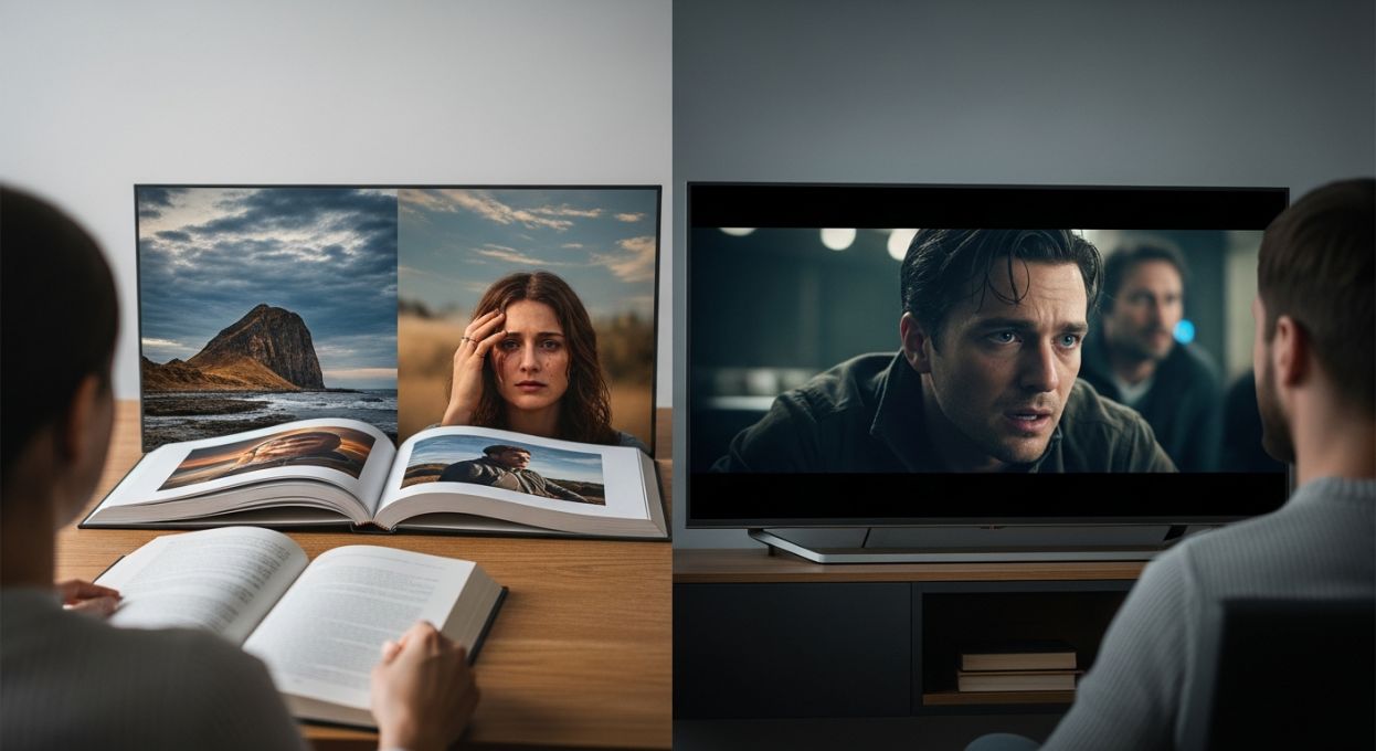 Livres vs films : lequel transmet le mieux l’émotion ?