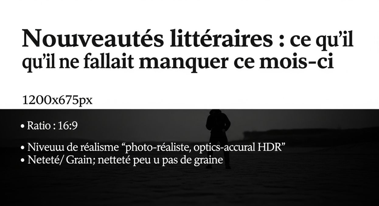 Nouveautés littéraires : ce qu’il ne fallait pas manquer ce mois-ci