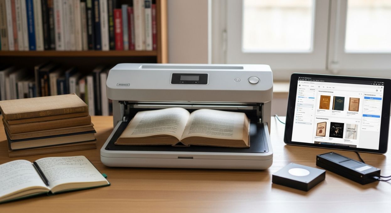 Numériser et organiser votre collection de livres papier à la maison