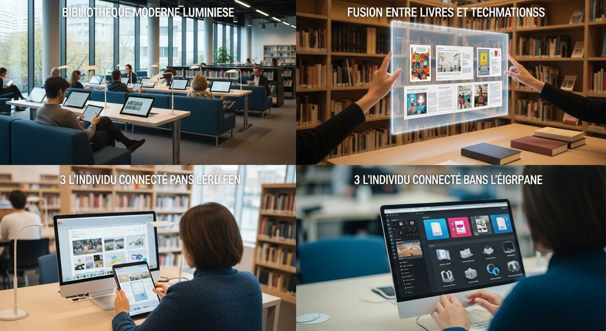 Bibliothèques connectées : comment le numérique réinvente l’accès à la culture