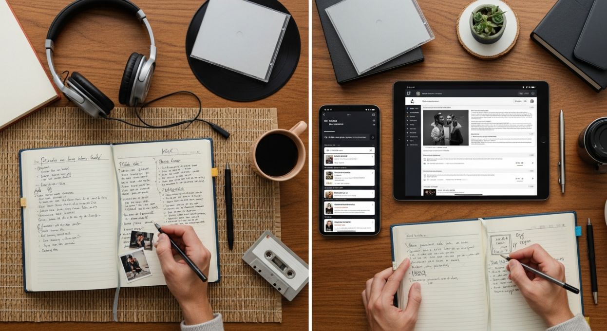 Créer un journal de bord musical pour explorer de nouveaux genres et artistes