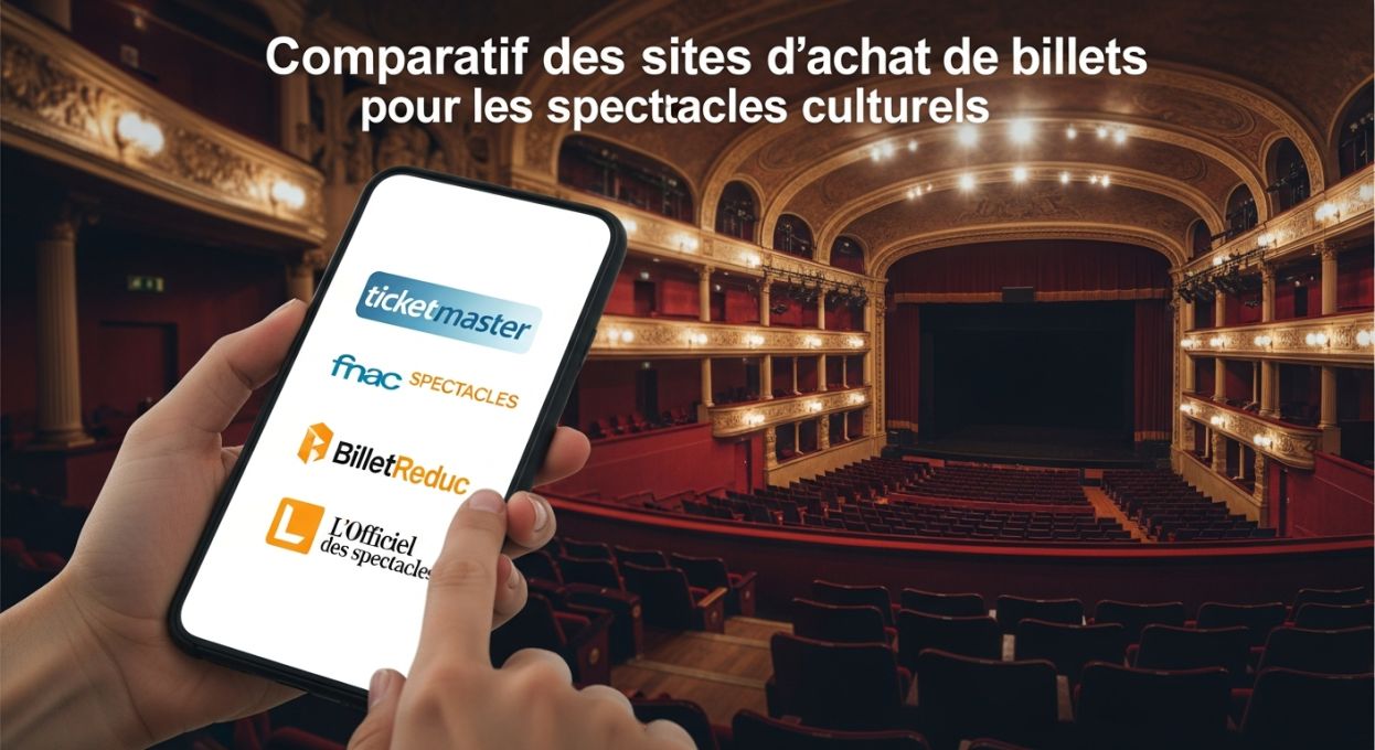 Comparatif des sites d’achat de billets pour les spectacles culturels