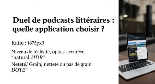 Duel de podcasts littéraires : quelle application choisir ?