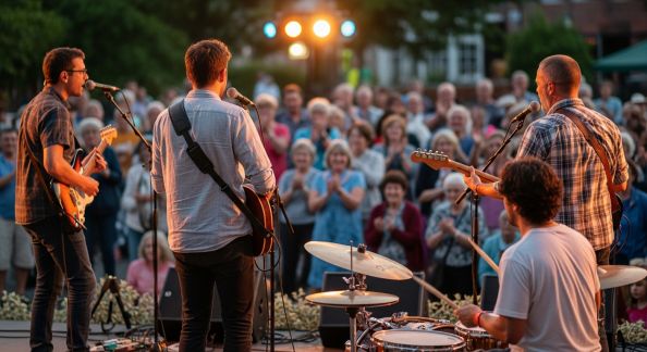 Soutenir les petits groupes musicaux locaux grâce à l’engagement communautaire