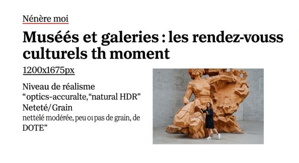 Musées et galeries : les rendez-vous culturels du moment